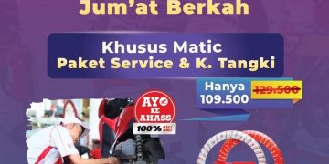 Flyer Promo Happy Hour Dealer Honda Patria Sarolangun. [Dok. sinsen]