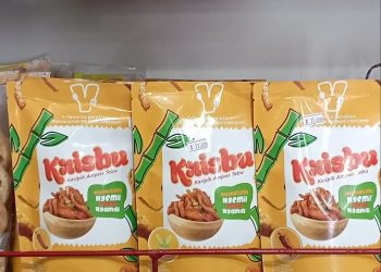 Olahan Ampas Tebu menjadi Cemilan Enak. [sinsen/Ajeng]