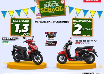 Banner Honda Back to School sinsen. [Dok. sinsen]