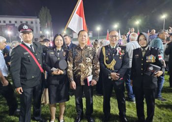 Anggota Polri Diwisuda Langsung Presiden Erdogan Usai Ikuti Pendidikan 2 Tahun di Turki, Rabu, (26/07/2023) [Foto: Div Humas Polri]