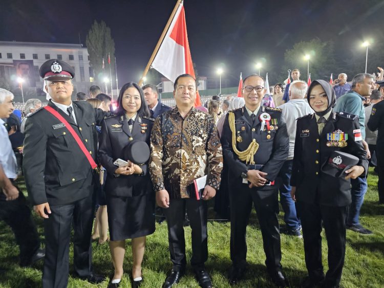 Anggota Polri Diwisuda Langsung Presiden Erdogan Usai Ikuti Pendidikan 2 Tahun di Turki, Rabu, (26/07/2023) [Foto: Div Humas Polri]