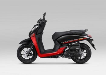 New Honda Genio Tampil dengan Warna dan Stripe Baru. [Dok. PT Astra Honda Motor]