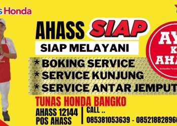 Layanan PIT Express di Dealer Honda Tunas Dwipa Matra (TDM) Bangko. [Dok. AHASS]
