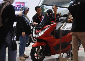 Gelaran Gaikindo Indonesia International Auto Show (GIIAS) 2023 yang diselenggarakan selama 10-20 Agustus 2023 di Indonesia Convention Exhibition (ICE), BSD City, Tangerang. [Foto: AHM]