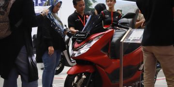 Gelaran Gaikindo Indonesia International Auto Show (GIIAS) 2023 yang diselenggarakan selama 10-20 Agustus 2023 di Indonesia Convention Exhibition (ICE), BSD City, Tangerang. [Foto: AHM]