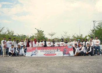 Yamaha Jambi menggelar event Classy Ride kemerdekaan pada Sabtu, (26/8/2023). [Foto: Yamaha Jambi]