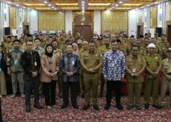 Kantor OJK Jambi menggelar Training of Trainers melalui Program Sobat Sikapi OJK Jambi Tahun 2023 di Ruang Pola Kantor Gubernur Jambi pada Senin, (21/8/2023). [Foto: Humas OJK Jambi]