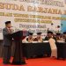 Al Haris saat menghadiri Wisuda Sarjana IX STITEKNAS Jambi di Swiss-Belhotel, Selasa (15/08/2023). [Foto: Diskominfo/Novriansah]