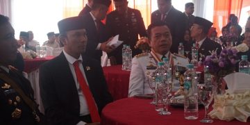 Ketua DPRD Provinsi Jambi, Edi Purwanto, saat menghadiri Pemberian Remisi Narapidana di Lapas Kelas IIA Jambi, di Lapas Kelas IIA Jambi, Kamis (17/8). [Foto: Humas Provinsi Jambi]
