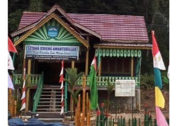 Rumah adat Setana Kering Amantubillah. [Foto: Humas PT Timah Tbk]