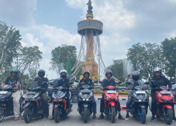 PT Sinsen bersama IMHJ menggelar 'Vario Flash Trip' pada Minggu, (3/9). [Foto: sinsen/Ajeng]