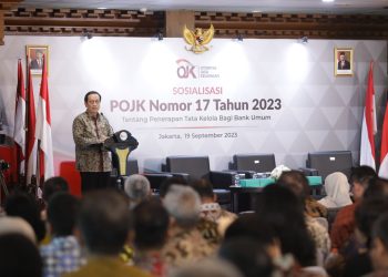 Sosialisasi penerbitan POJK Tata Kelola, di Jakarta, Selasa 19 September 2023. [Foto: Humas OJK Jambi]