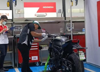 Teknisi sepeda motor Honda yang akan berjuang mengharumkan nama Bangsa Indonesia di ajang Honda Global Technician Contest Motorcycle (GTC) 2023, di Tokyo, Jepang.