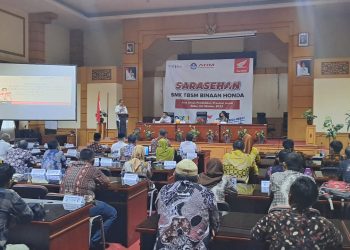 Sarasehan sekaligus Rapat Kerja Tahunan KTBSM Wilayah Provinsi Jambi pada Rabu (04/10). [Foto: sinsen/Ajeng]