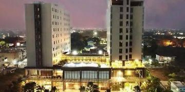 Hotel Prime Park Pekanbaru yang berdiri megah di lahan milik Jufri Zubir belum dibayar Tommy Karya.