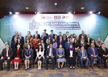 Rapat ASEAN Capital Market Forum 2023 di Bali. [Foto: Humas OJK]