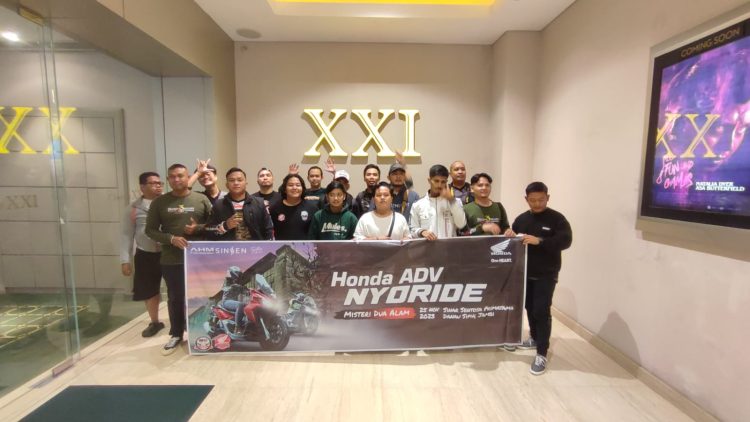 Honda ADV Nyoride, Misteri Dua Alam pada Sabtu, (25/11). [Foto: sinsen/Ajeng]