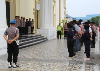 Tim Patroli gabungan Dialogis Cipta Kondisi, dibawah pimpinan Kompol Army Sevtiansyah