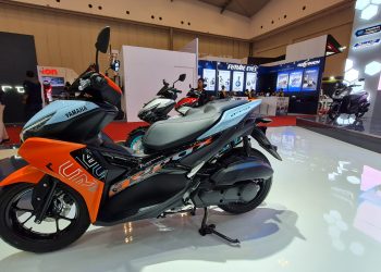 Yamaha Aerox 155. [Foto: Yamaha DDS Jambi/Didit]