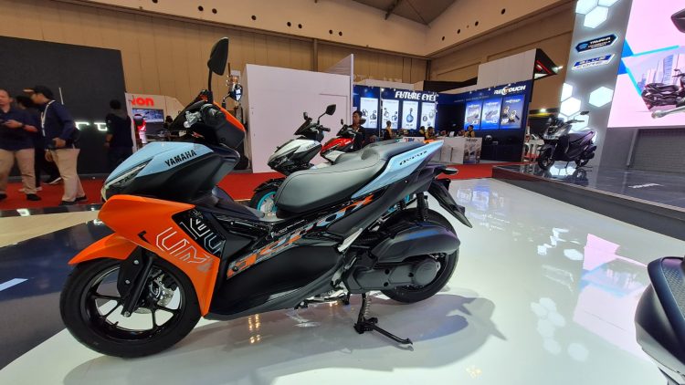 Yamaha Aerox 155. [Foto: Yamaha DDS Jambi/Didit]