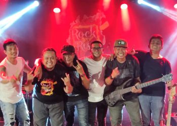 Choxkan salah satu Band yang berpartisipasi pada Rock Rise Vol 3. [Foto: BITNews.id/Otoy]