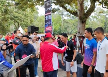 Pergelaran Lomba Lari 10 K pada tahun lalu. (Foto: Wahyu Jati)