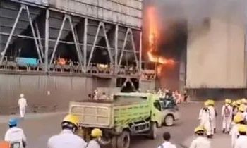 Insiden ledakan tungku smelter PT  ITSS  di Kabupaten Morowali, Sulawesi Tengah (Sulteng), Minggu (24/12/2023). [Dok Foto: CNN]