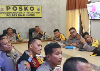 Kapolda Sumatera Utara, Irjen Pol Agung Setya Imam Efendi melaksanakan Kunker ke Mapolres Simalungun pada hari Selasa, 26 Desember 2023. [Foto: Humas Polres Simalungun]