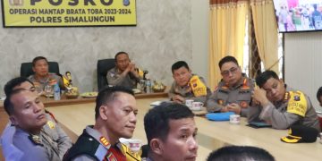 Kapolda Sumatera Utara, Irjen Pol Agung Setya Imam Efendi melaksanakan Kunker ke Mapolres Simalungun pada hari Selasa, 26 Desember 2023. [Foto: Humas Polres Simalungun]