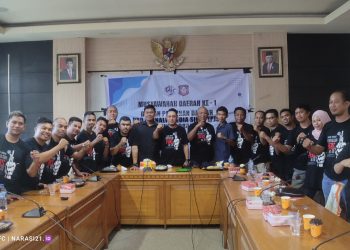 Suasana pelaksanaan Musda I DPD PJS Provinsi Gorontalo, Jumat (29/12/2023) di Boalemo Provinsi Gorontalo. [Foto: DPD PJS Gorontalo]