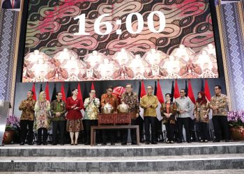 Penutupan Perdagangan Bursa Efek Indonesia Tahun 2023 di Jakarta, Jumat 29 Desember 2023. [Foto: Humas OJK]