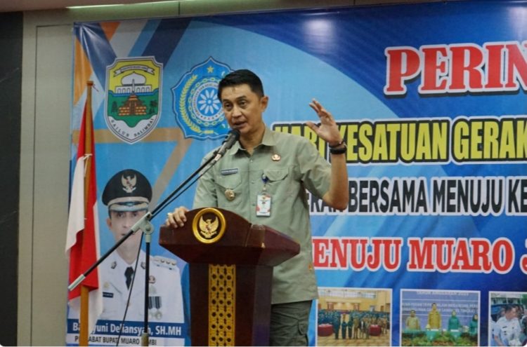 Pemkab Muaro Jambi Peringati HKG PKK ke-51 di Hotel Shang Ratu Jambi, Kamis (30/11/2023). [Foto: Diskominfo Muaro Jambi]