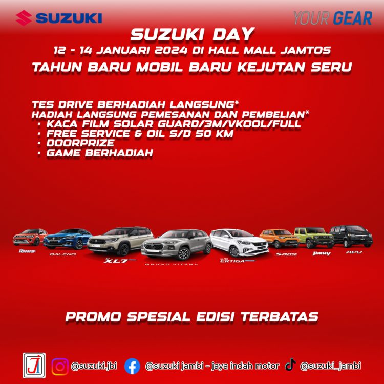 'Suzuki Day'. [Dok: Suzuki Jambi]