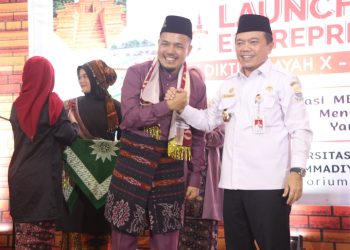 Gubernur saat menghadiri Launching Entrepreneurship Awards VIII LDIKTI Wilayah X Tahun 2024 di Universitas Muhammadiyah Jambi, Rabu (28/02/2024). [Foto: Diskominfo/Agus Supriyanto]