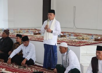 Gubernur Al Haris buka puasa bersama Ormas dan LSM se-Provinsi Jambi di Pendopo Rumah Dinas Gubernur Jambi, Minggu (24/03/2024). (Foto: Diskominfo/Agus)