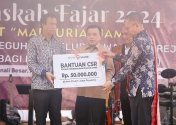 Perayaan Paskah dan Peletakan Batu Pertama Pembangunan GPIB Marturia 2 Jambi di RT 42, Kelurahan Kenali Besar, Kecamatan Alam Barajo, Kota Jambi, Minggu (31/03/2024). (Foto: Diskominfo/Erict)