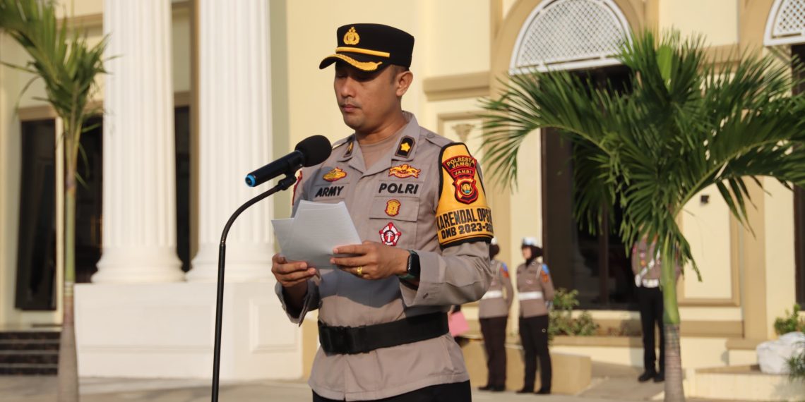 Kabag Ops, Kompol Army Sevtiansyah. (Foto: Polresta Jambi)