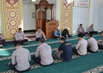 Kegiatan Binrohtal Polresta Jambi. (Foto: Humas)