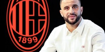 Kyle Walker. (Foto: instagram AC Milan)