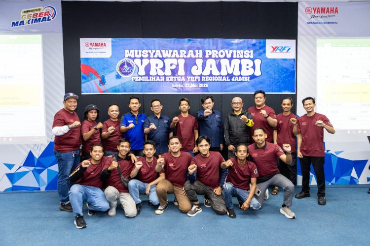 Yamaha Riders Federation Indonesia (YRFI) Chapter Jambi. (Dok Foto: Yamaha Jambi)
